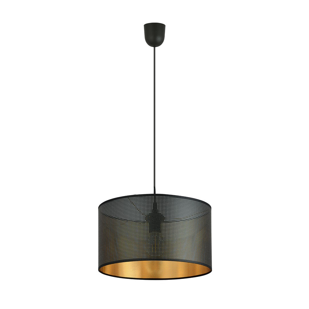 ASTON 1 Sort/Guld – Pendellampe | Emibig