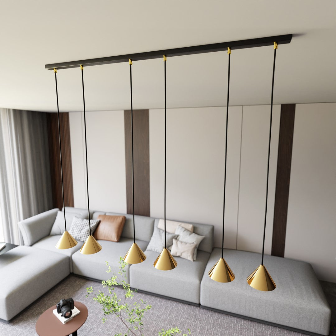 ELIT 6 Sort/Guld | Emibig