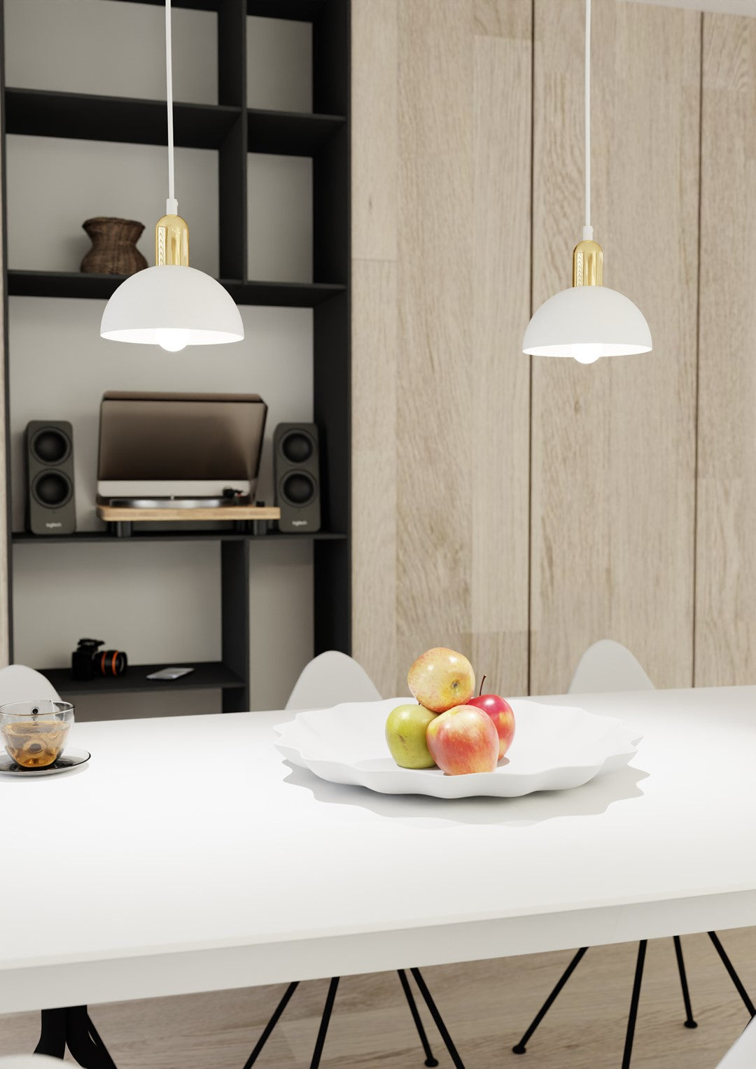 MOTO 1 Hvid - Pendellampe | Emibig