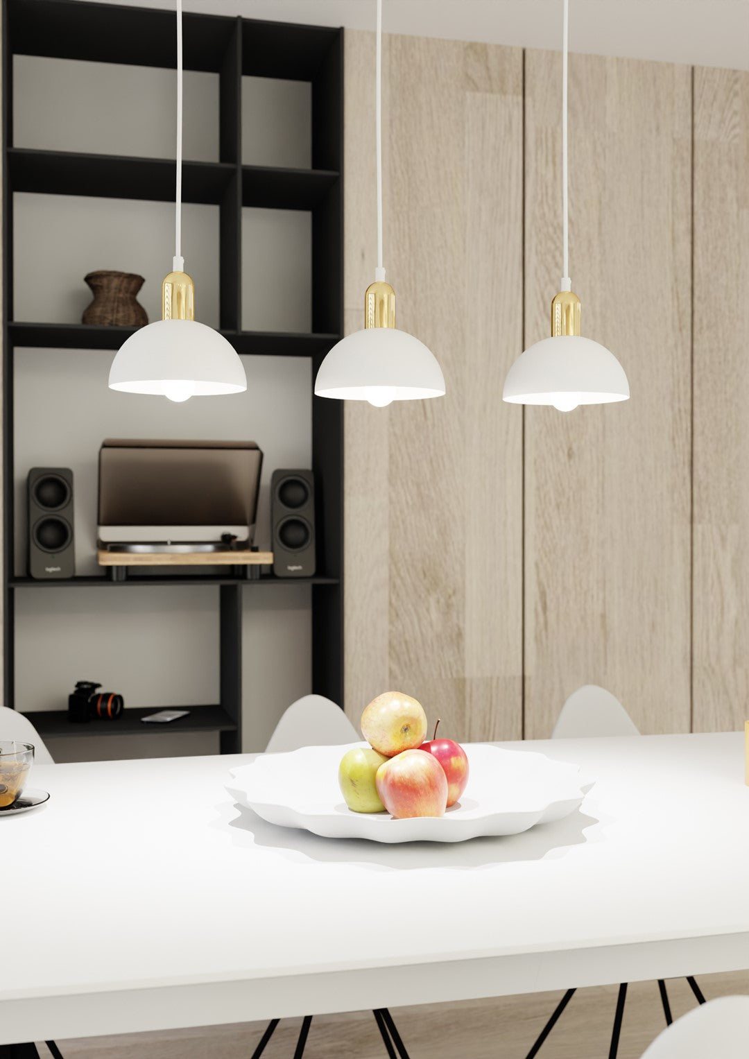 MOTO 3 Hvid - Pendellampe | Emibig