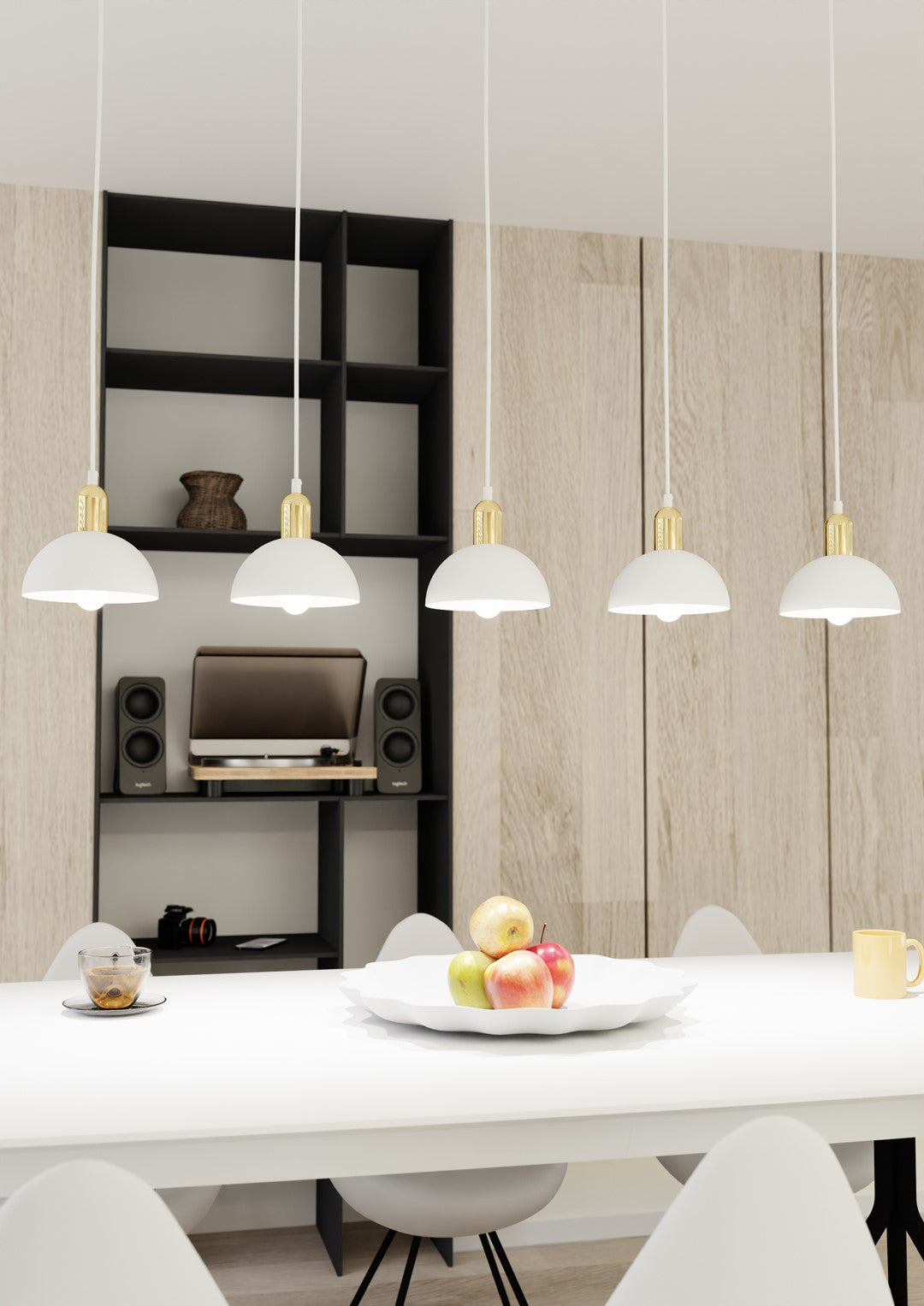 MOTO 5 Hvid - Pendellampe | Emibig