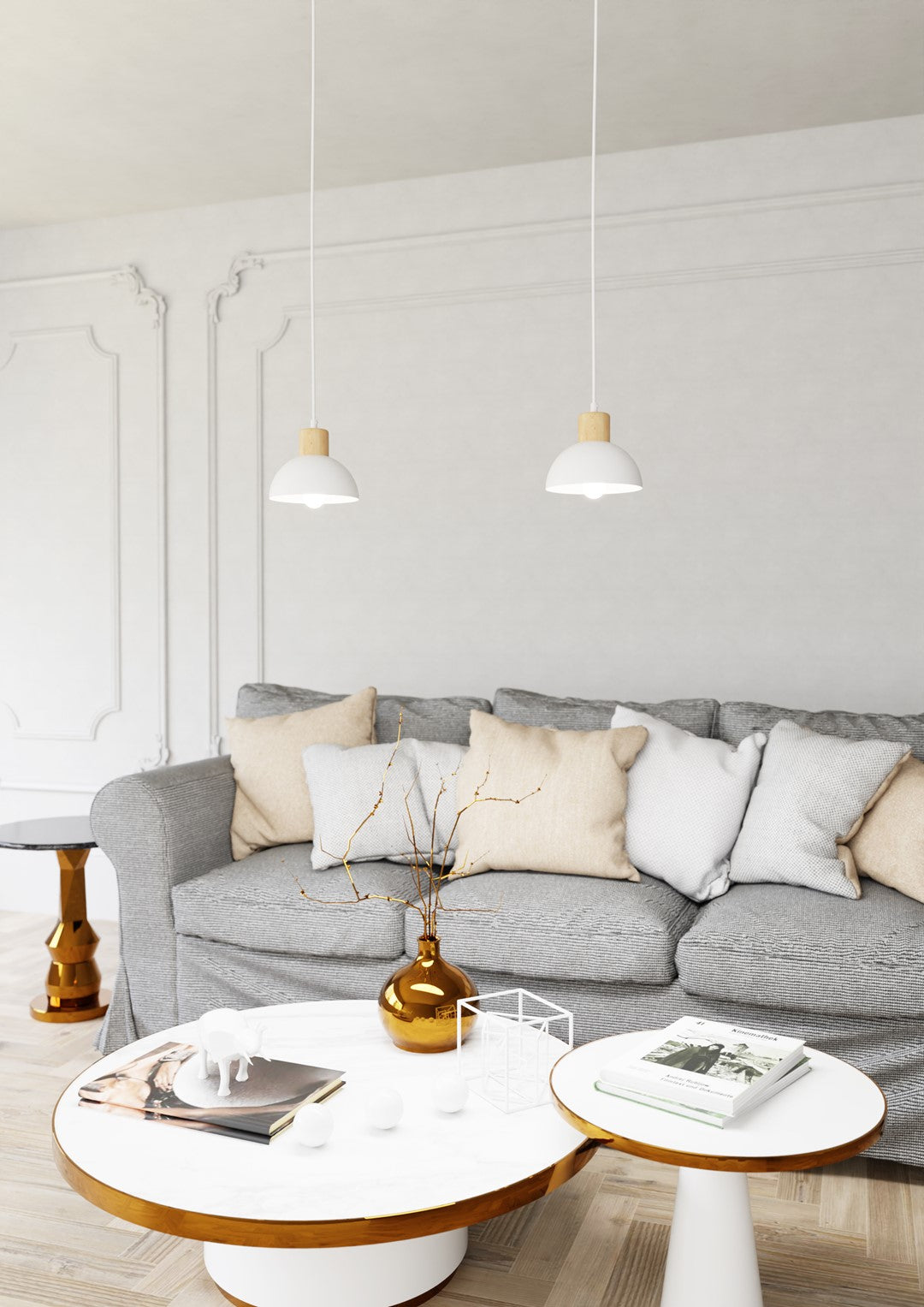 SECO 1 Hvid Pendellampe | Emibig