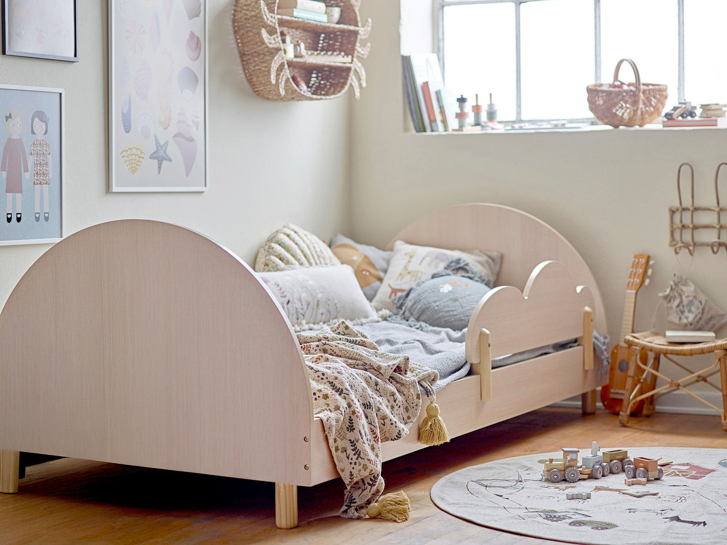 Bloomingville MINI Charli Bed, Brun, MDF