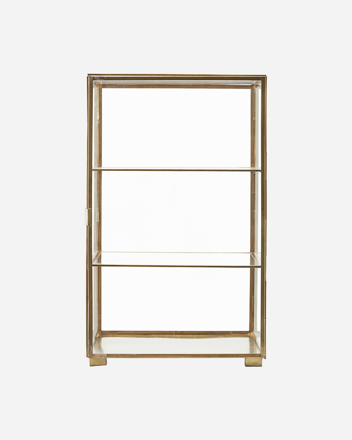 House Doctor Vitrineskab, Glass, Messing