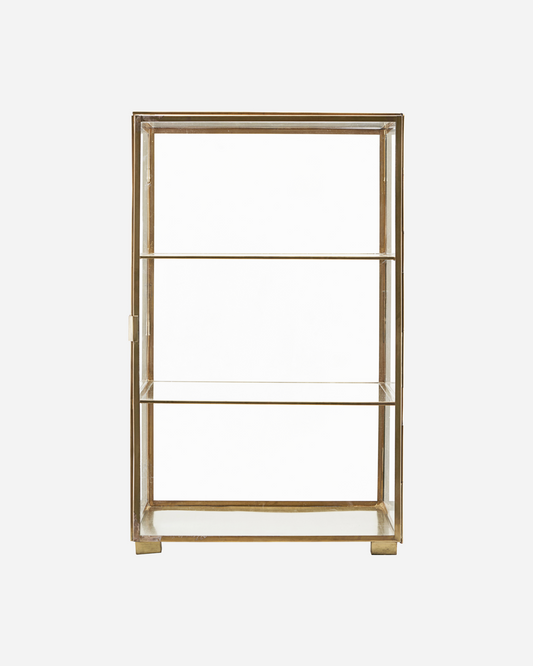 House Doctor Vitrineskab, Glass, Messing