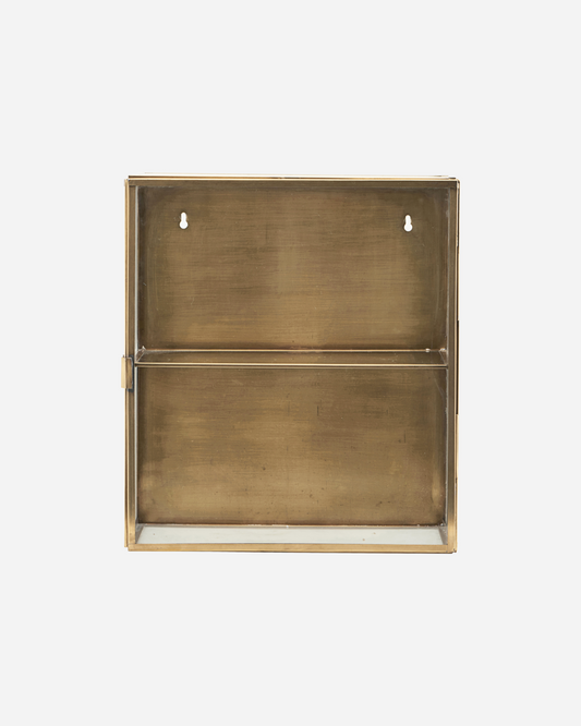 House Doctor Vitrineskab, Glass, Messing 40cm