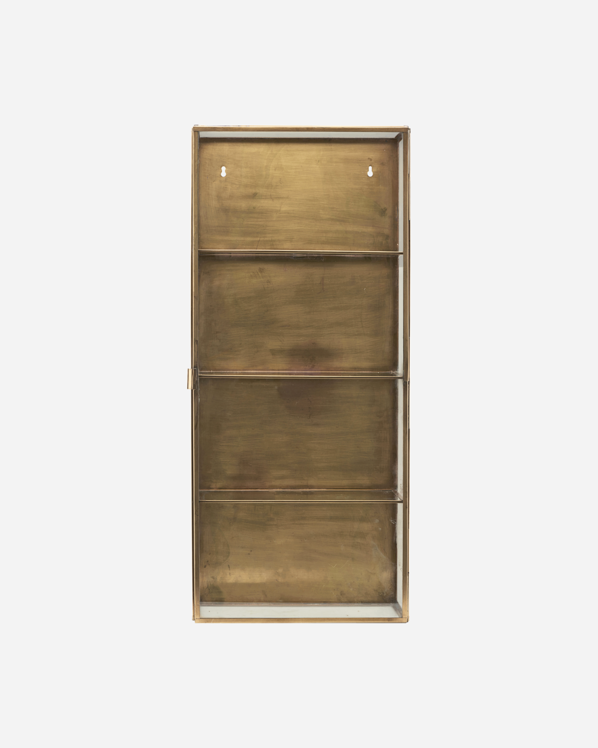 House Doctor Vitrineskab, Glass, Messing 80cm