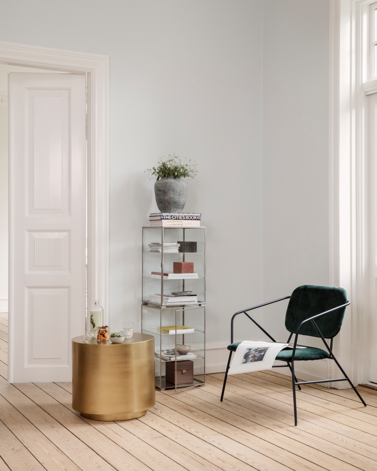 House Doctor Sofabord, Step, Messing