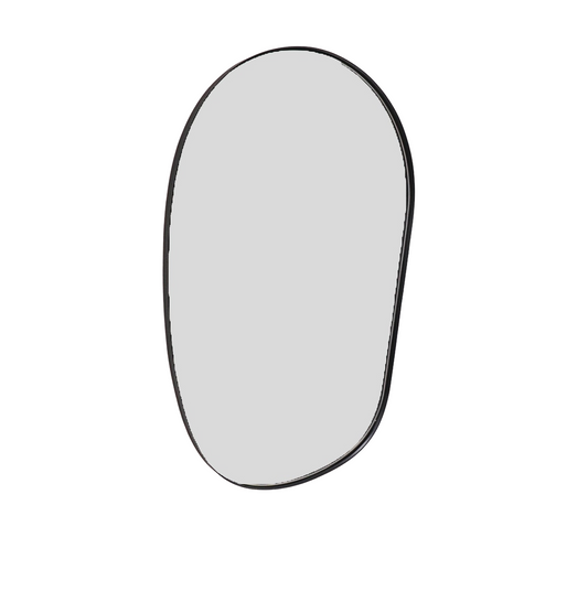 Housevitamin Spejl - Organisk - Metal - Sort - 46x2,5x71cm