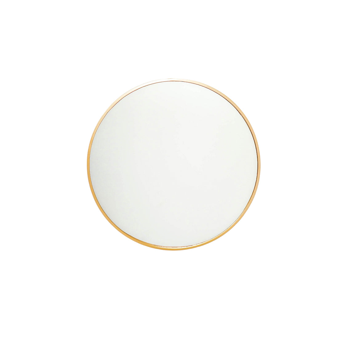 Housevitamin Rundt spejl - Metal - Guld - 80x2,5x80cm
