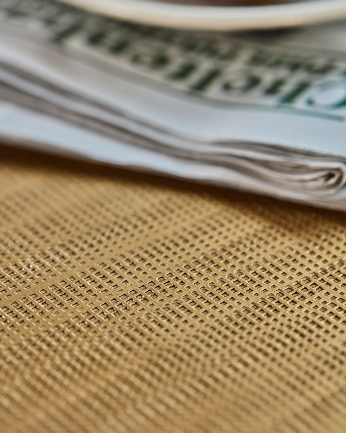 House Doctor Sofabord, Cajas med opbevaring, Gylden