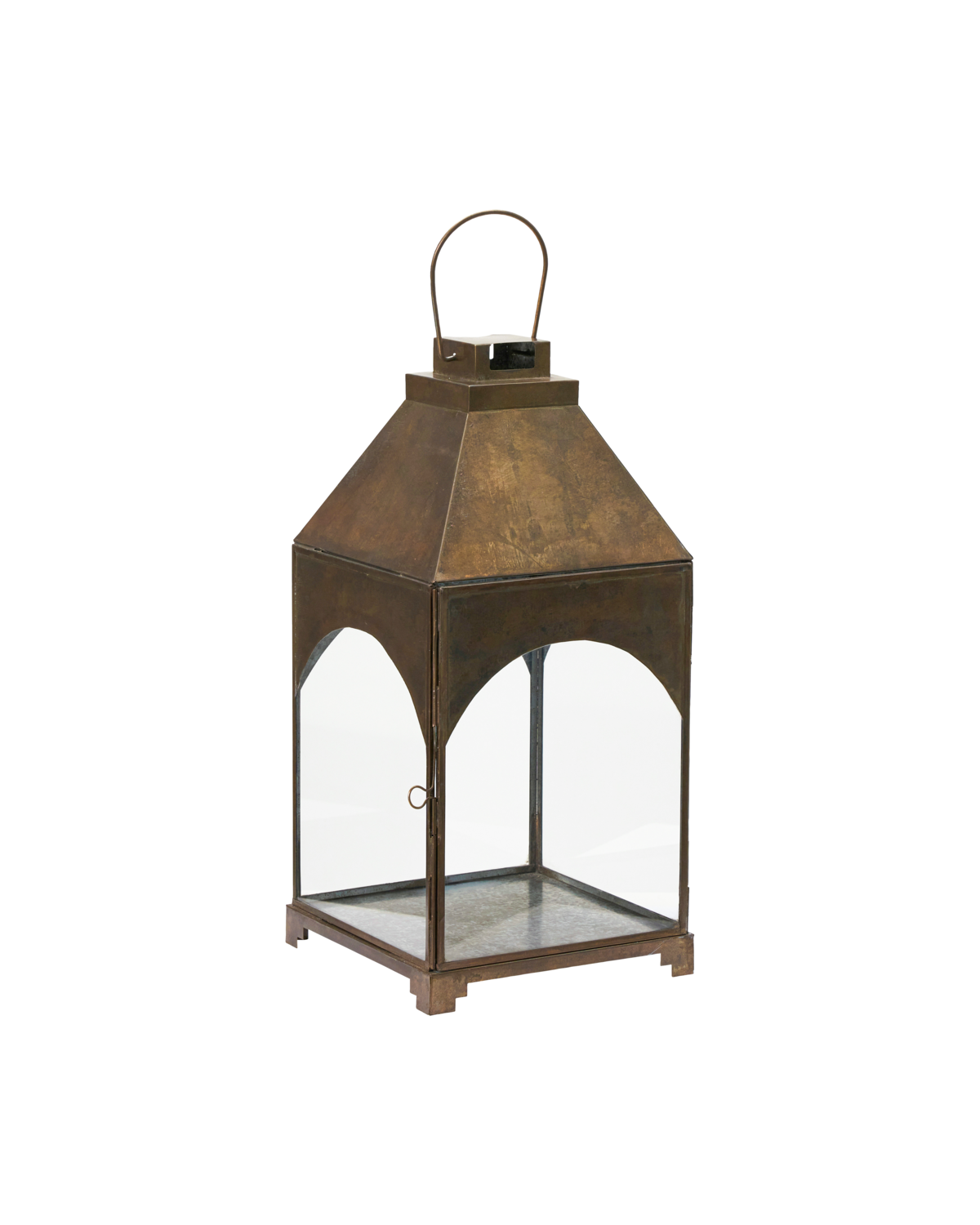 House Doctor Arch Lanterne H38cm, Antik messing