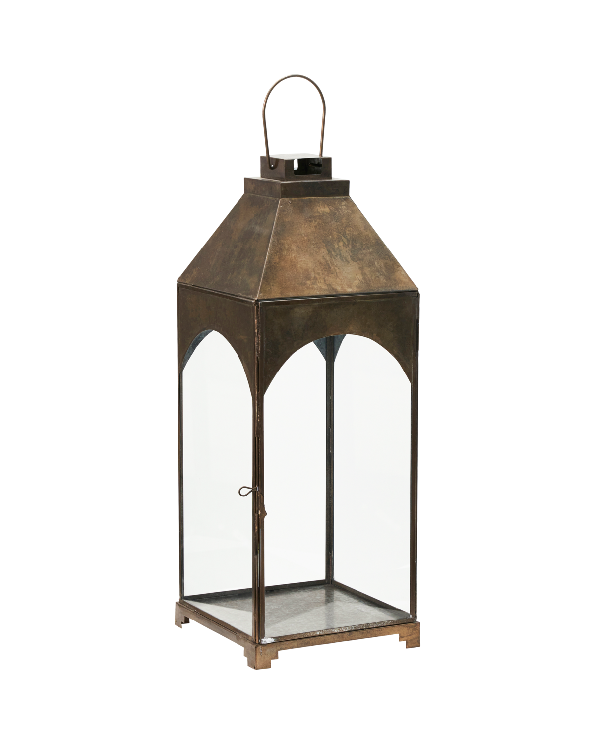 House Doctor Arch Lanterne H48cm, Antik messing