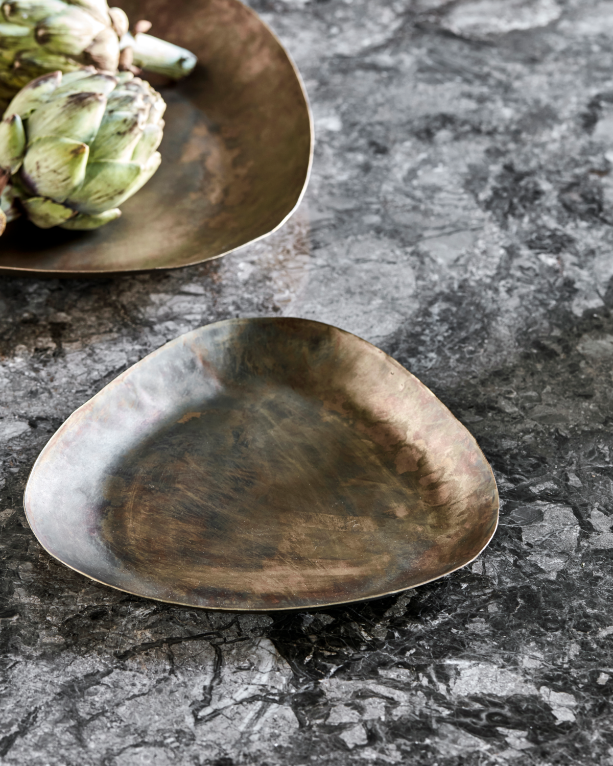 House Doctor Tafa Bakke 20cm, Antik messingfinish