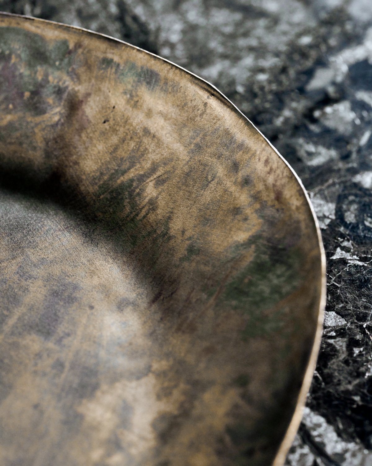 House Doctor Tafa Bakke 20cm, Antik messingfinish