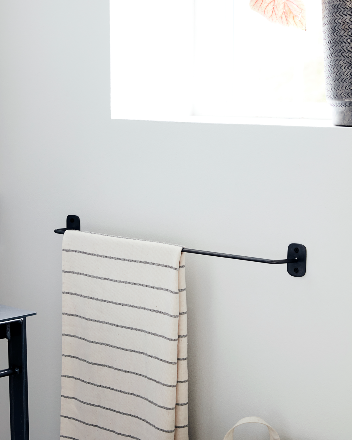 House Doctor Håndklædeholder, Pati, Sort antik