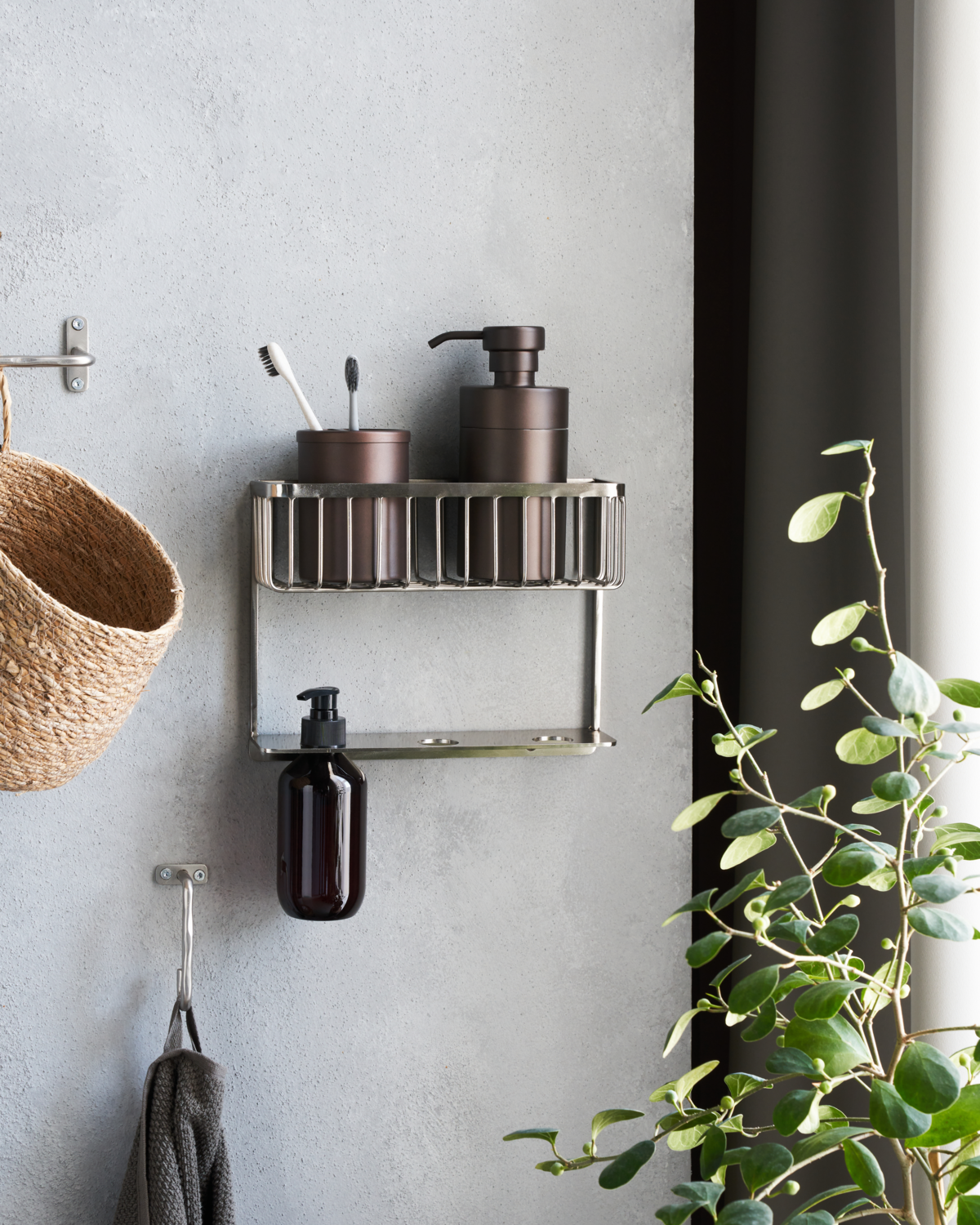 House Doctor Hylde, Bath, Sølv finish