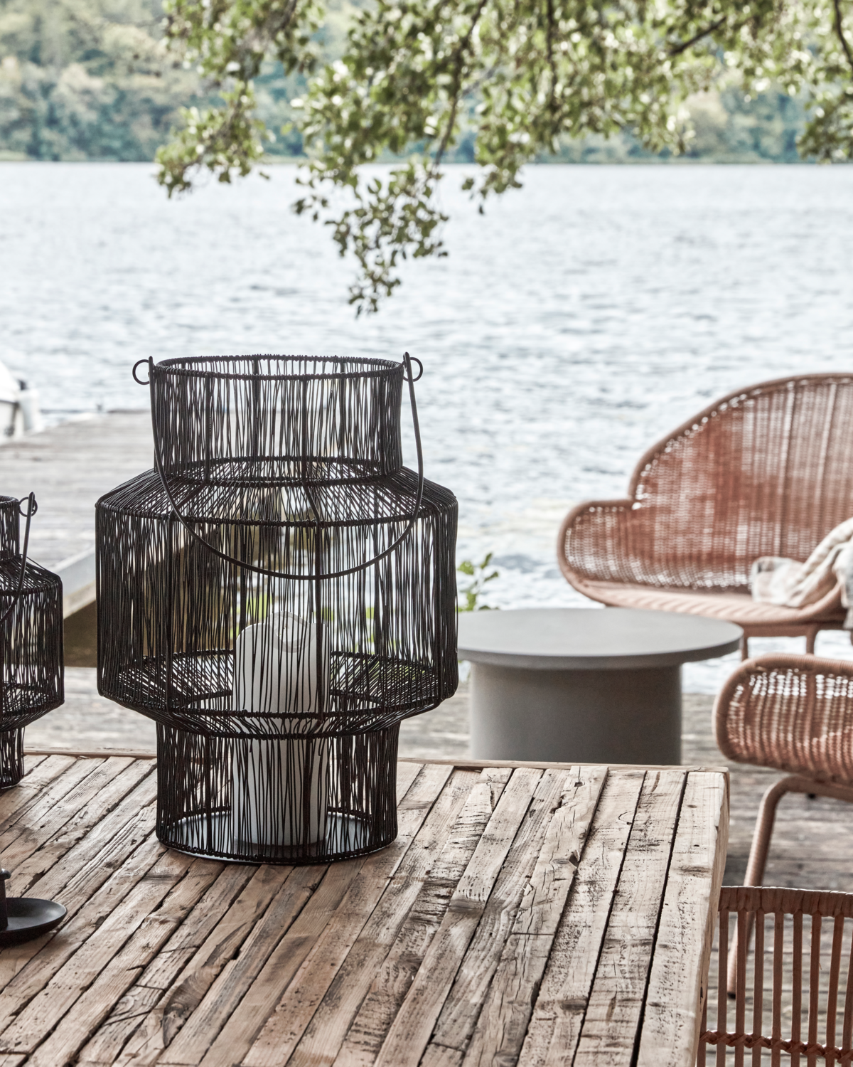 House Doctor Alive Lanterne H37cm, Sort