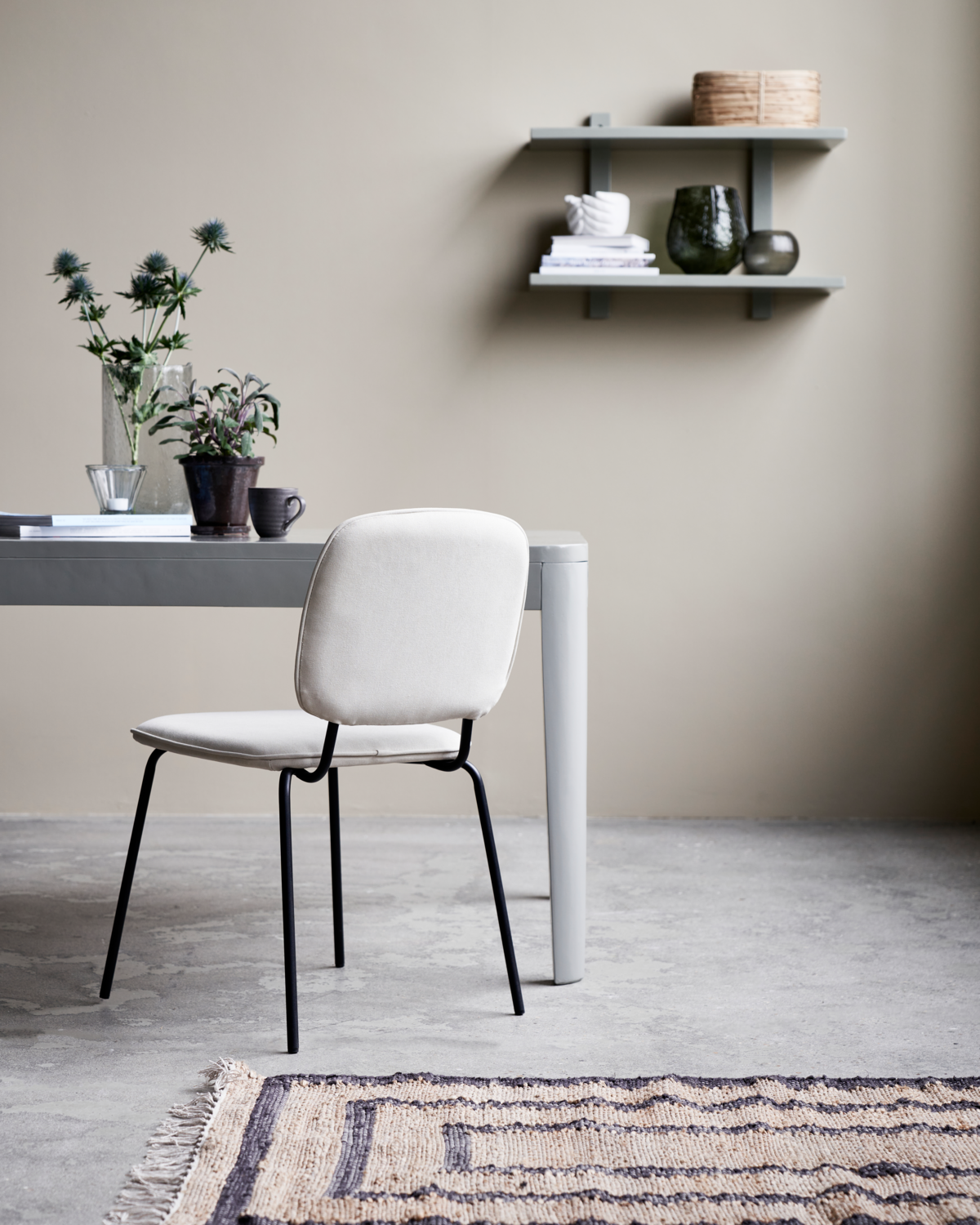 House Doctor Stol, Coton, Sand