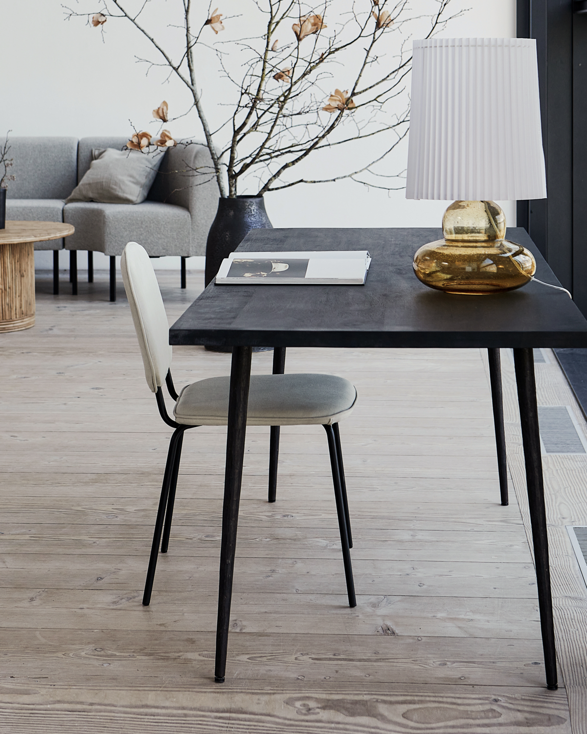 House Doctor Stol, Coton, Sand