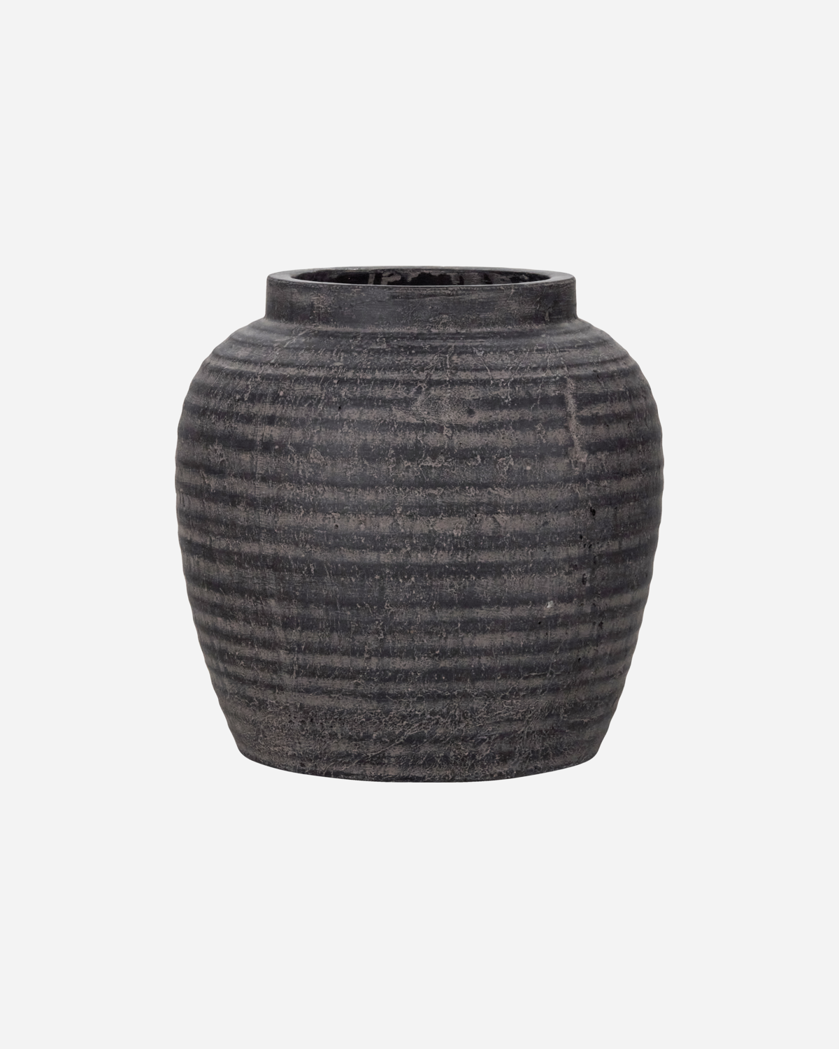 House Doctor Hafa Urtepotte, H31,5cm, Grå;Brun