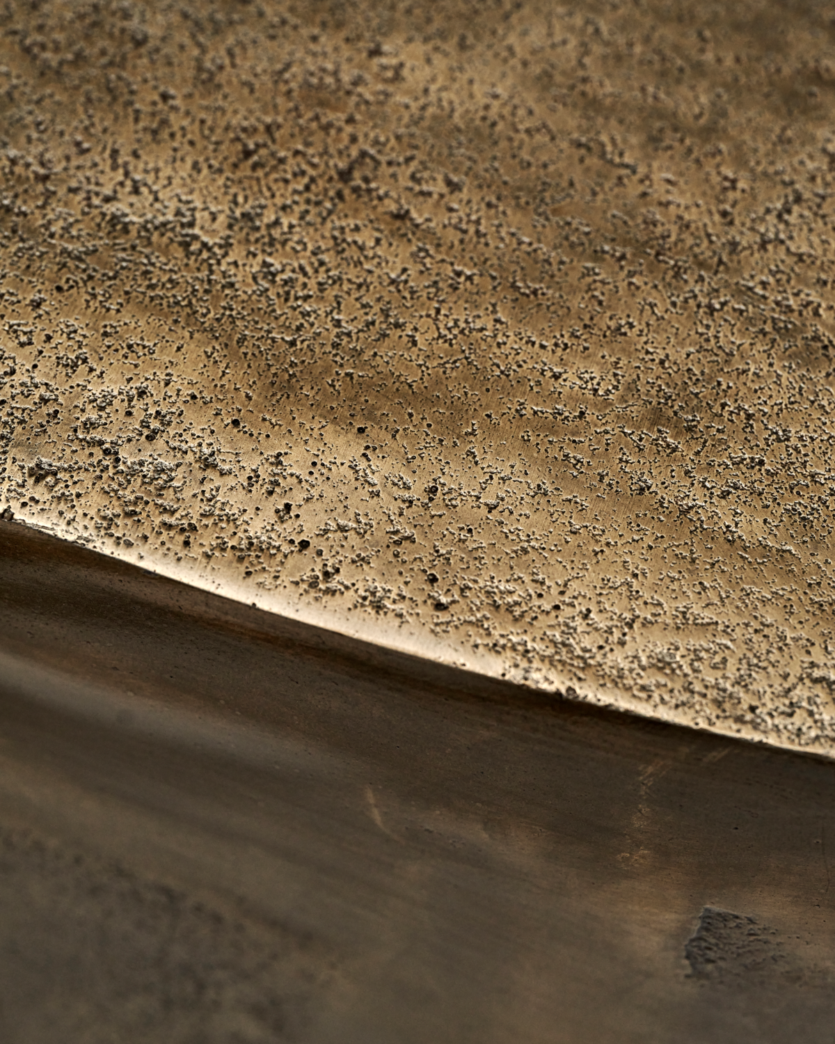 House Doctor Sofabord, Rota, Antik messingfinish