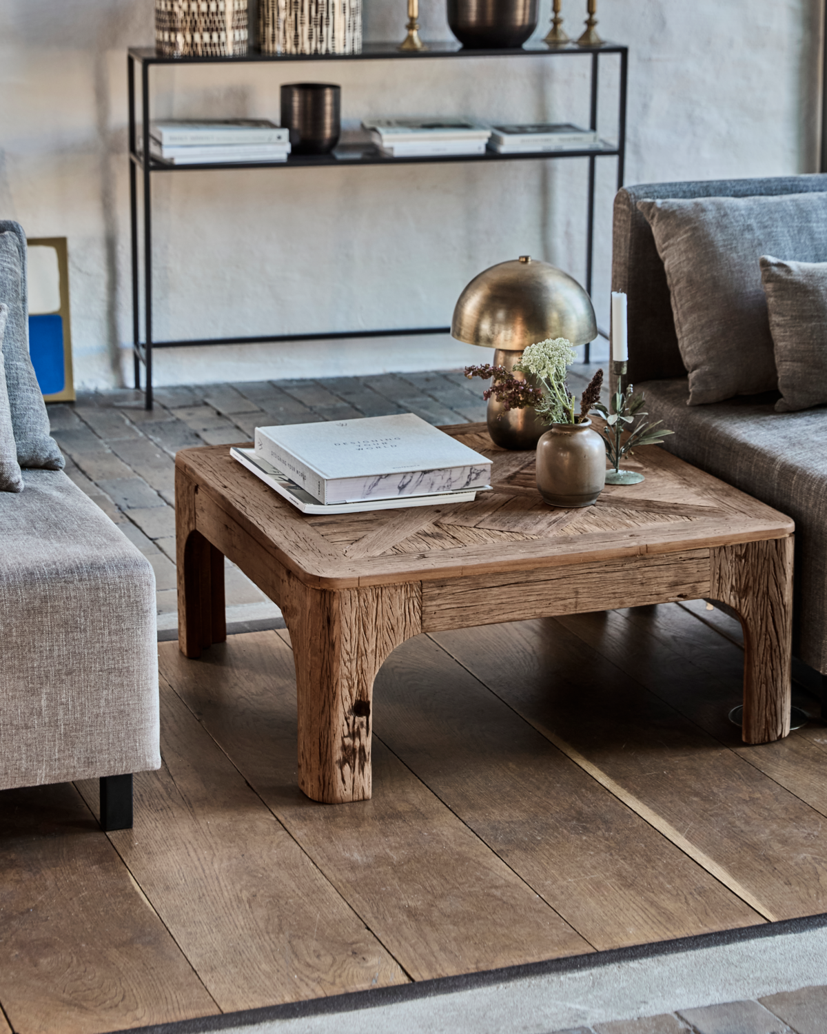 House Doctor Sofabord, Coff, Natur