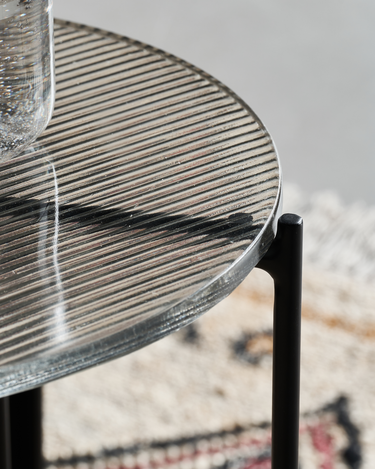 House Doctor Sidebord, Tamu, Sort 50cm