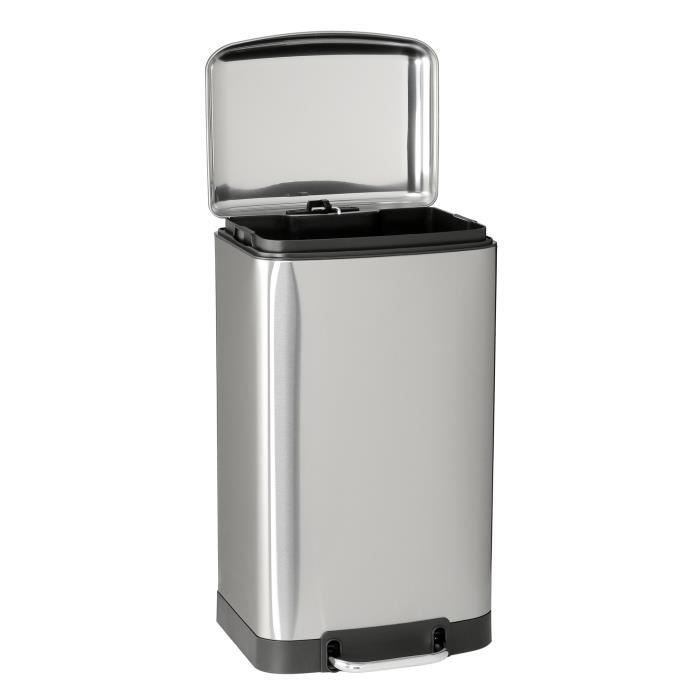 KITCHEN MOVE GREENWICH pedalspand - 40L - Rustfrit stål