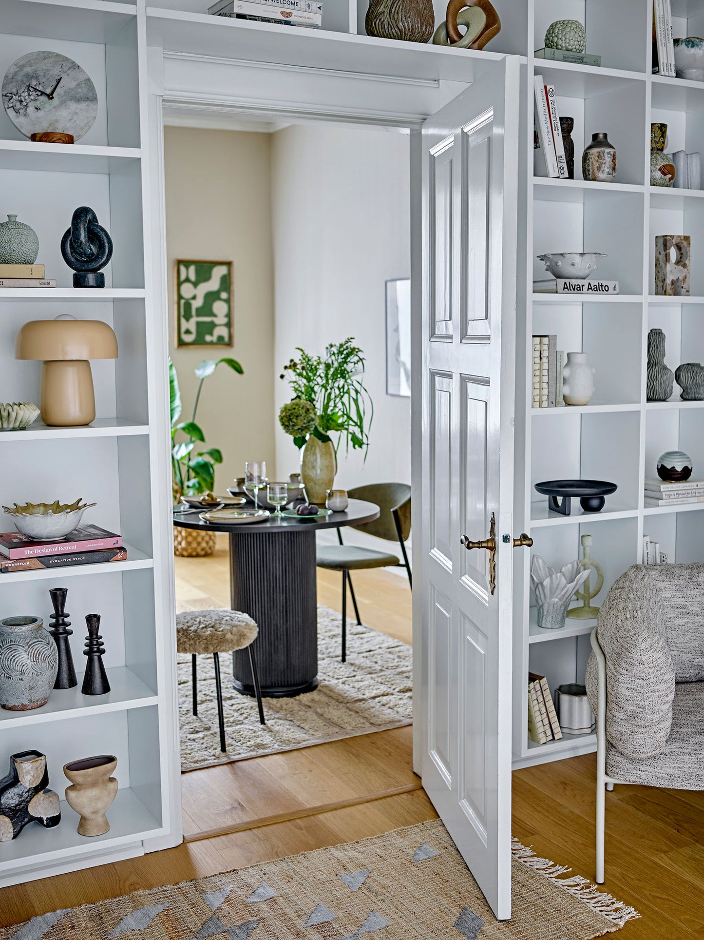 Bloomingville Joakim Bord ur – Marmor og Akacietræ, Nordisk Design