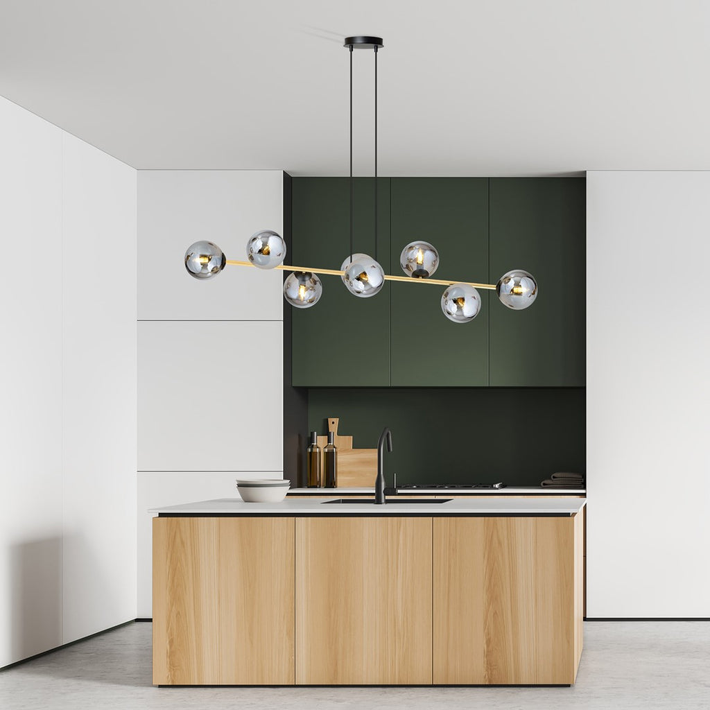 GRAVITY 8 Pendellampe - Sort/Grafit | Emibig