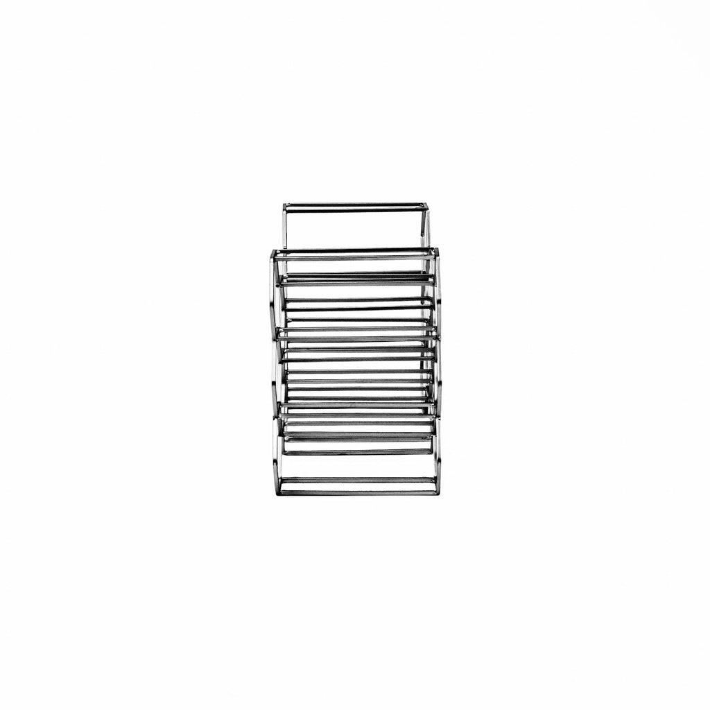 HV Vinreol Metal 11 flasker - Sort - 44,5x15,5x29cm