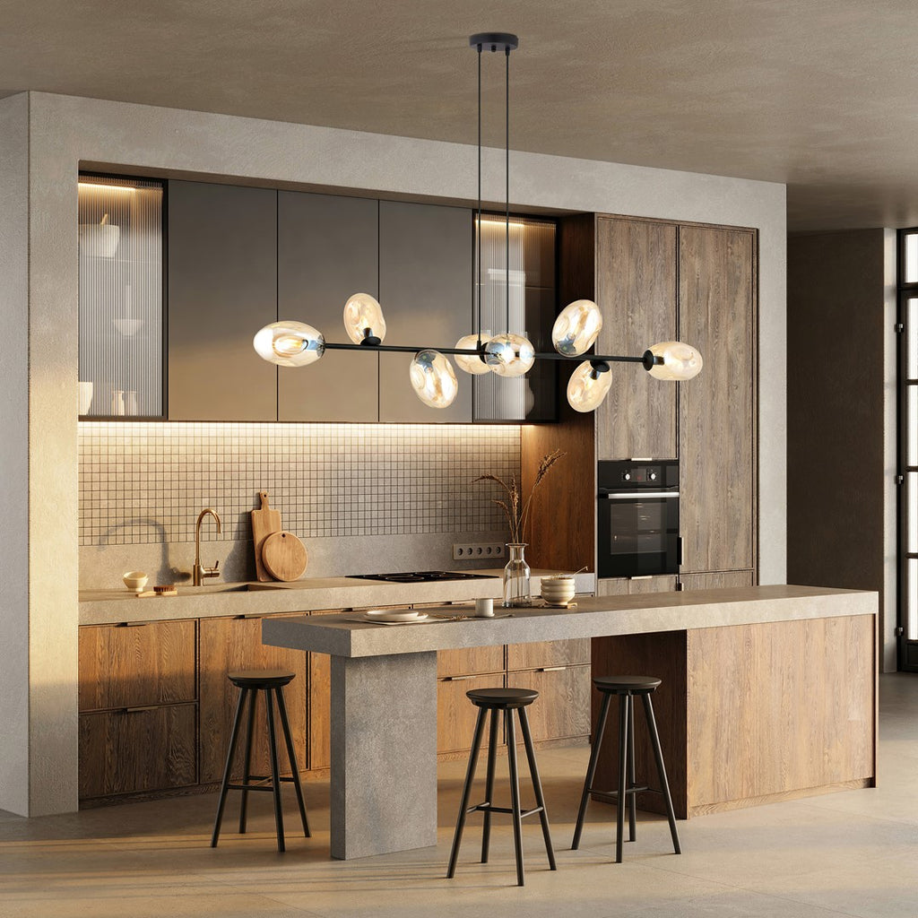 PANDORA 8 Pendellampe - Sort/Rav | Emibig