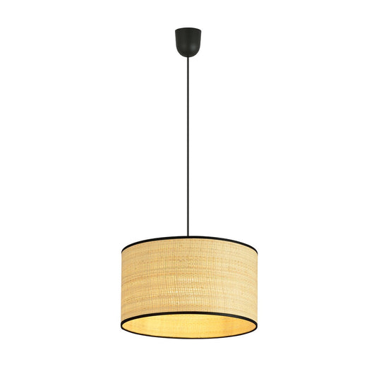 ASTON 1 Rattan – Boho Pendellampe | Emibig