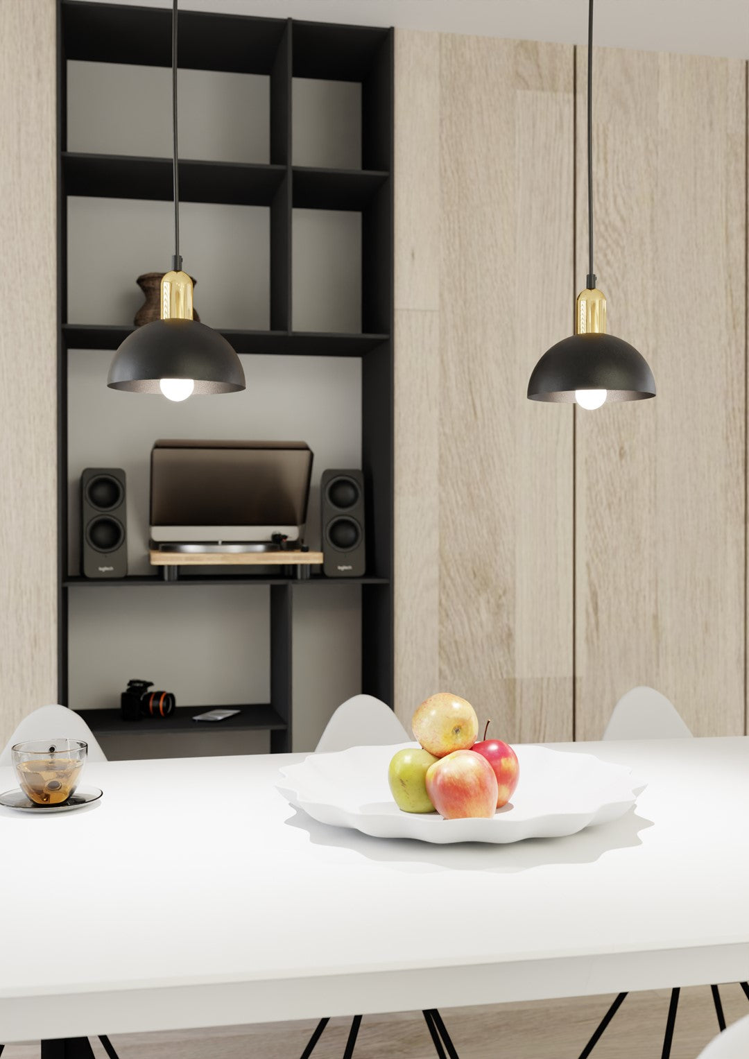 MOTO 1 Sort - Pendellampe | Emibig