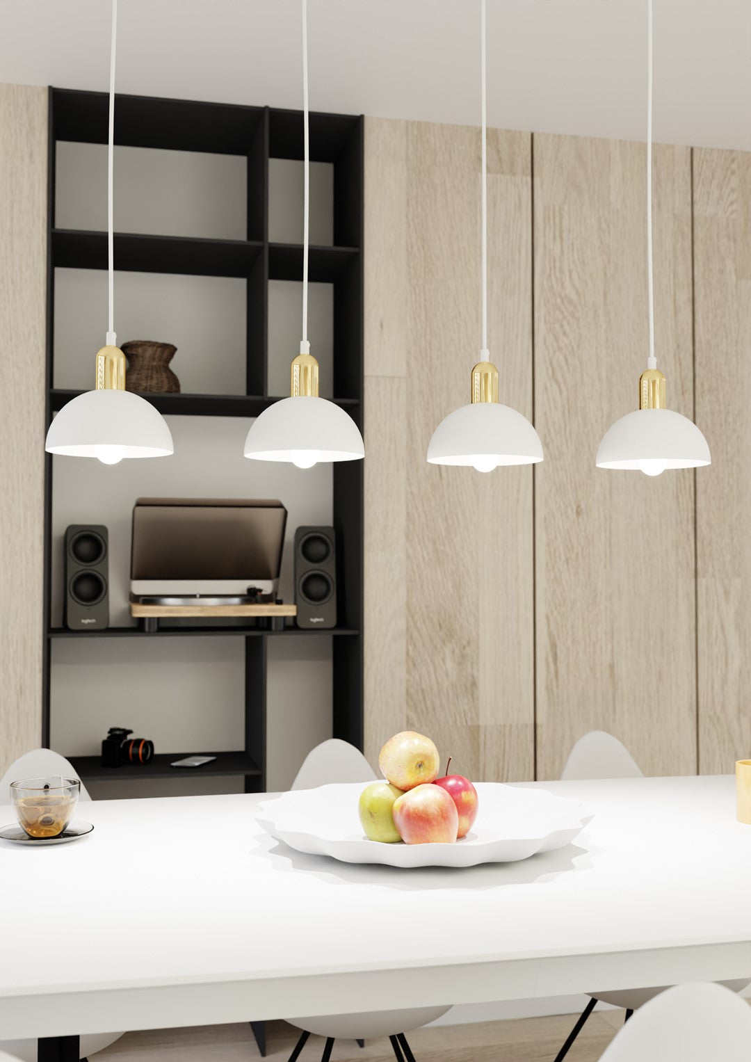 MOTO 4 Hvid - Pendellampe | Emibig