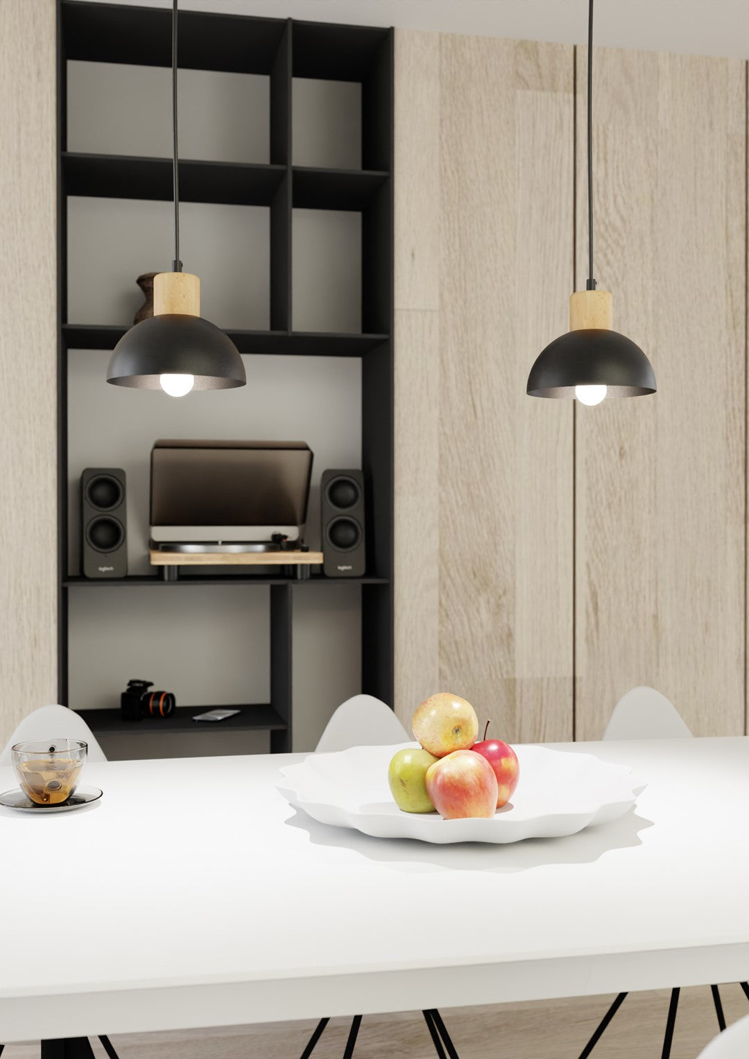 SECO 1 Sort Pendellampe | Emibig