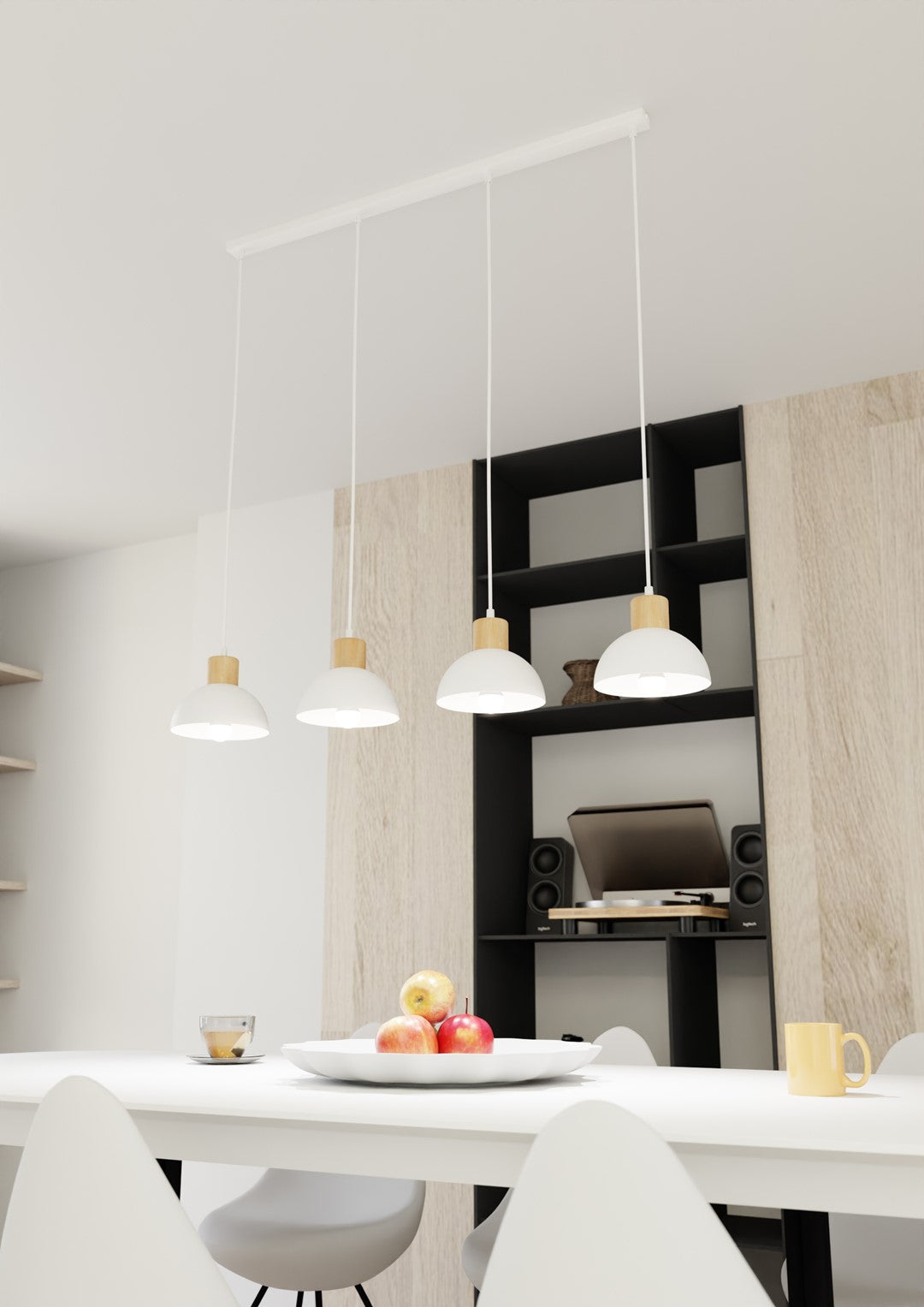 SECO 4 Hvid Pendellampe | Emibig