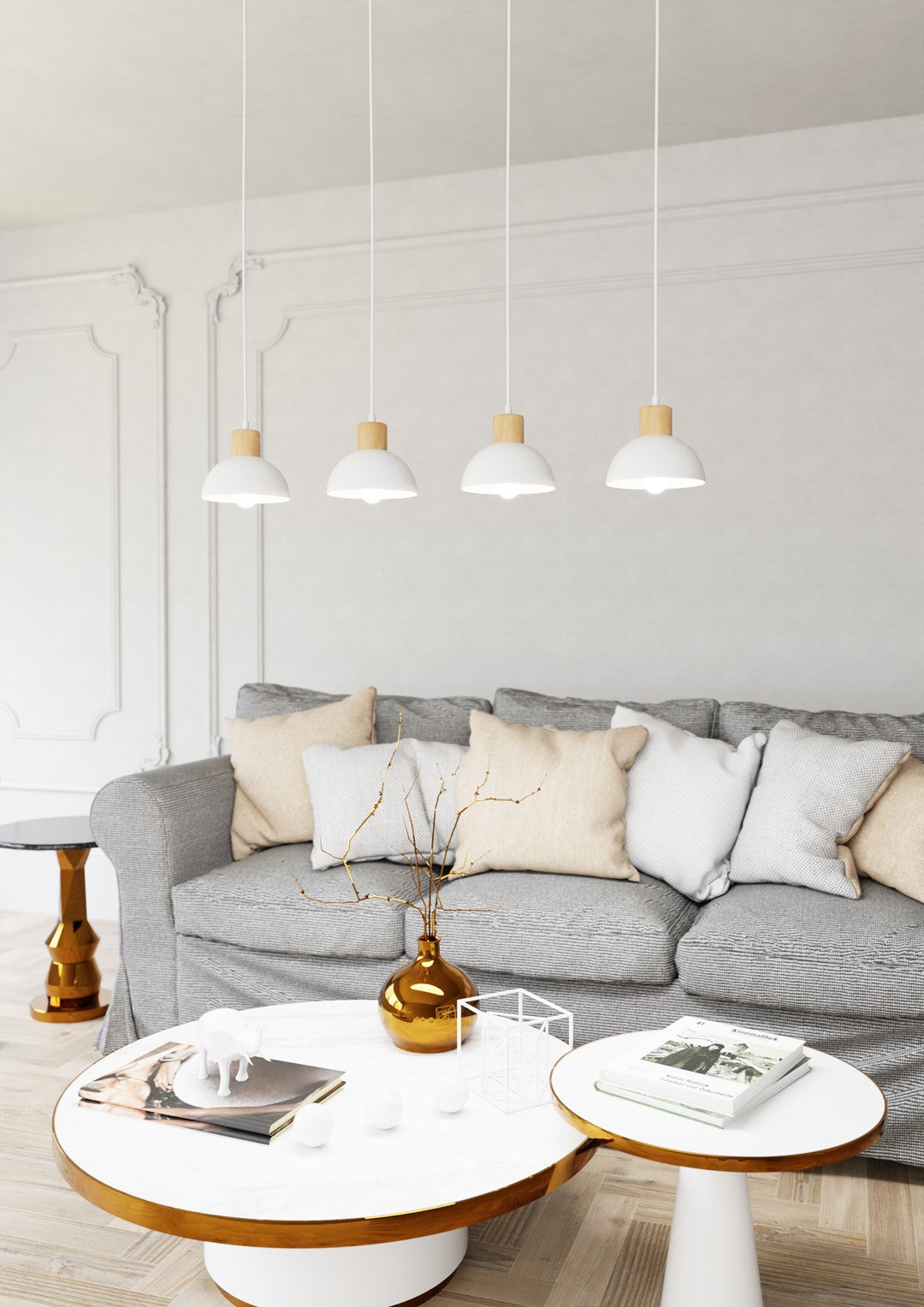 SECO 4 Hvid Pendellampe | Emibig