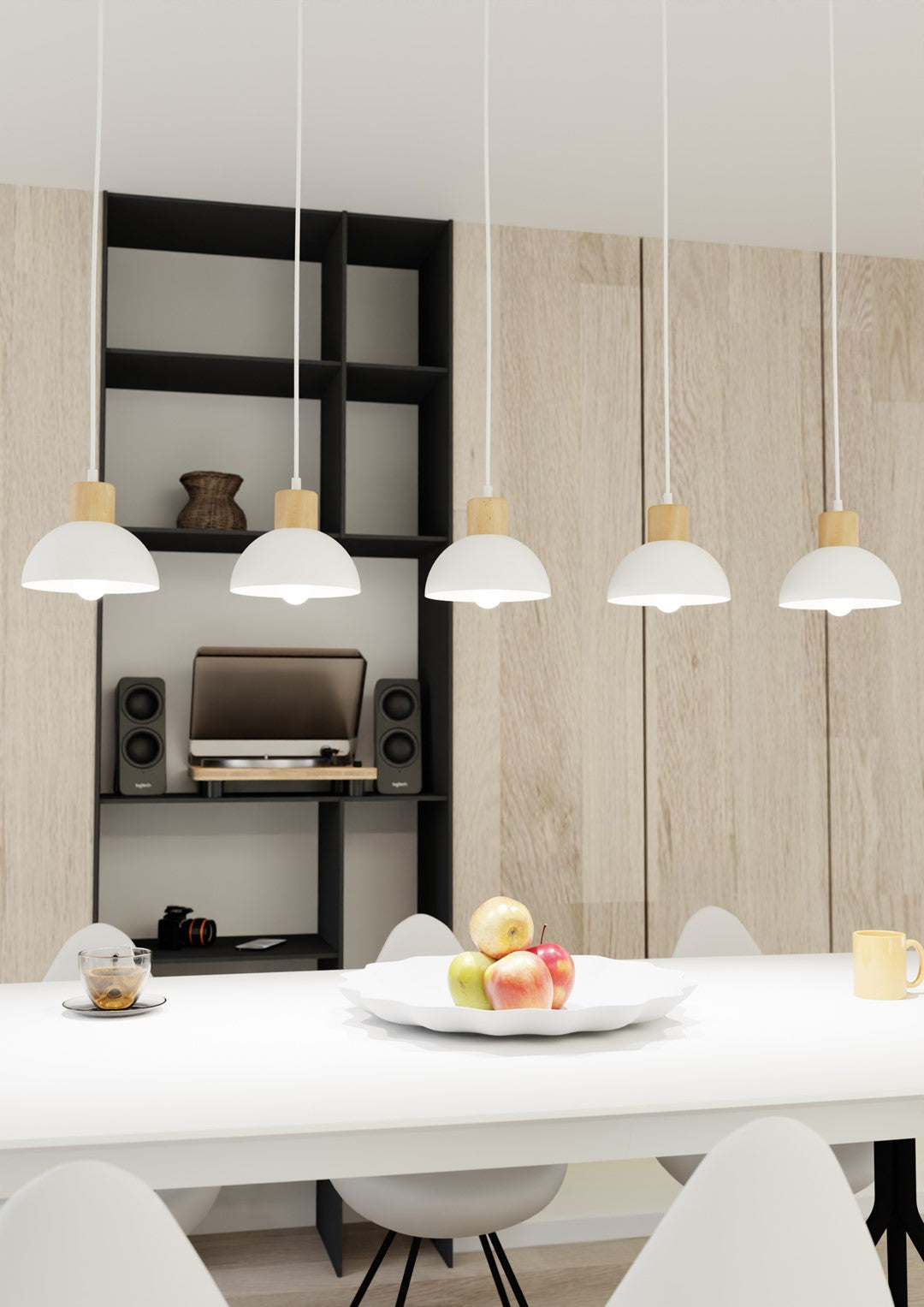 SECO 5 Hvid Pendellampe | Emibig