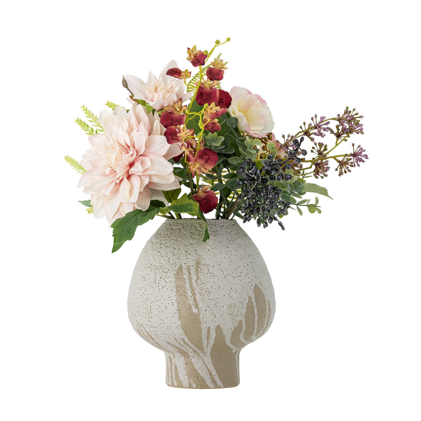 Splendor buket 23xH45 cm i kunstige blomster – rosa dekorationsbuket fra Bloomingville