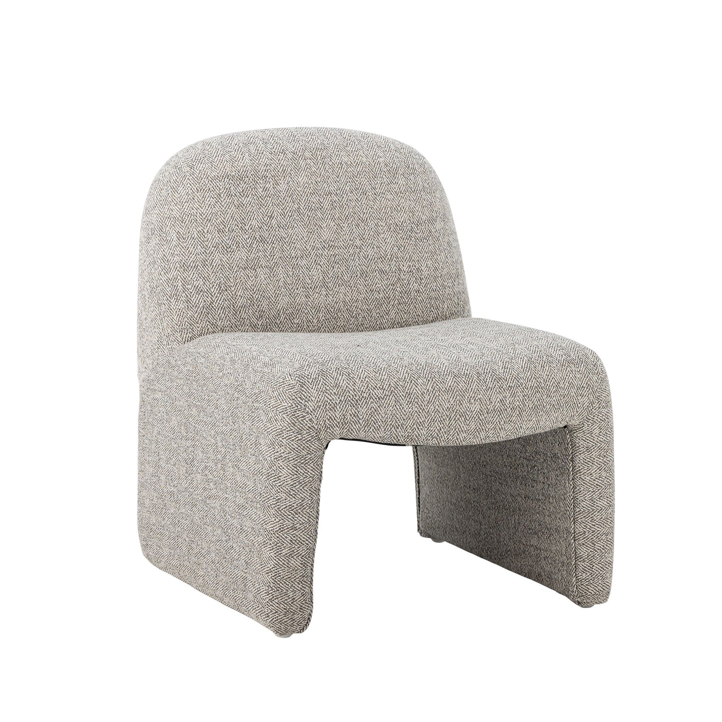 Bloomingville MINI Neel Stol, Grå, Polyester