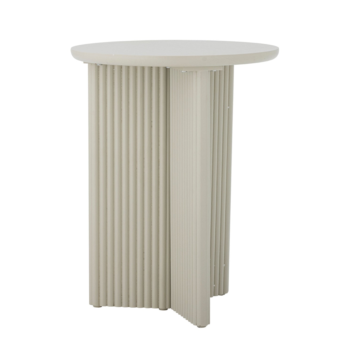 Bloomingville Edith Sidebord – Hvidt Sidebord i Fyrretræ