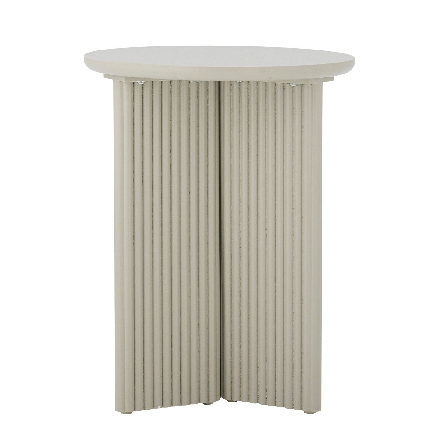 Bloomingville Edith Sidebord – Hvidt Sidebord i Fyrretræ