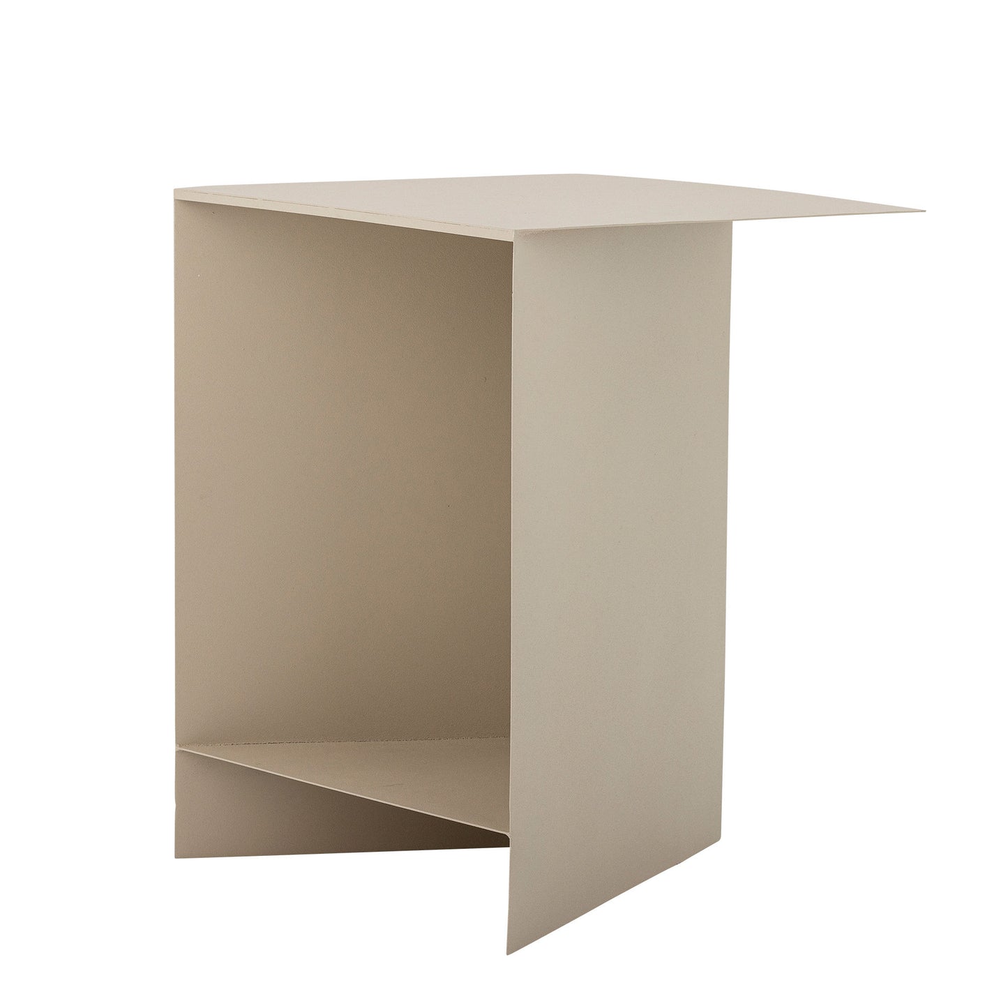 Bloomingville Tasha Sidebord – Natur, Lakeret Metal, Skulpturelt Design