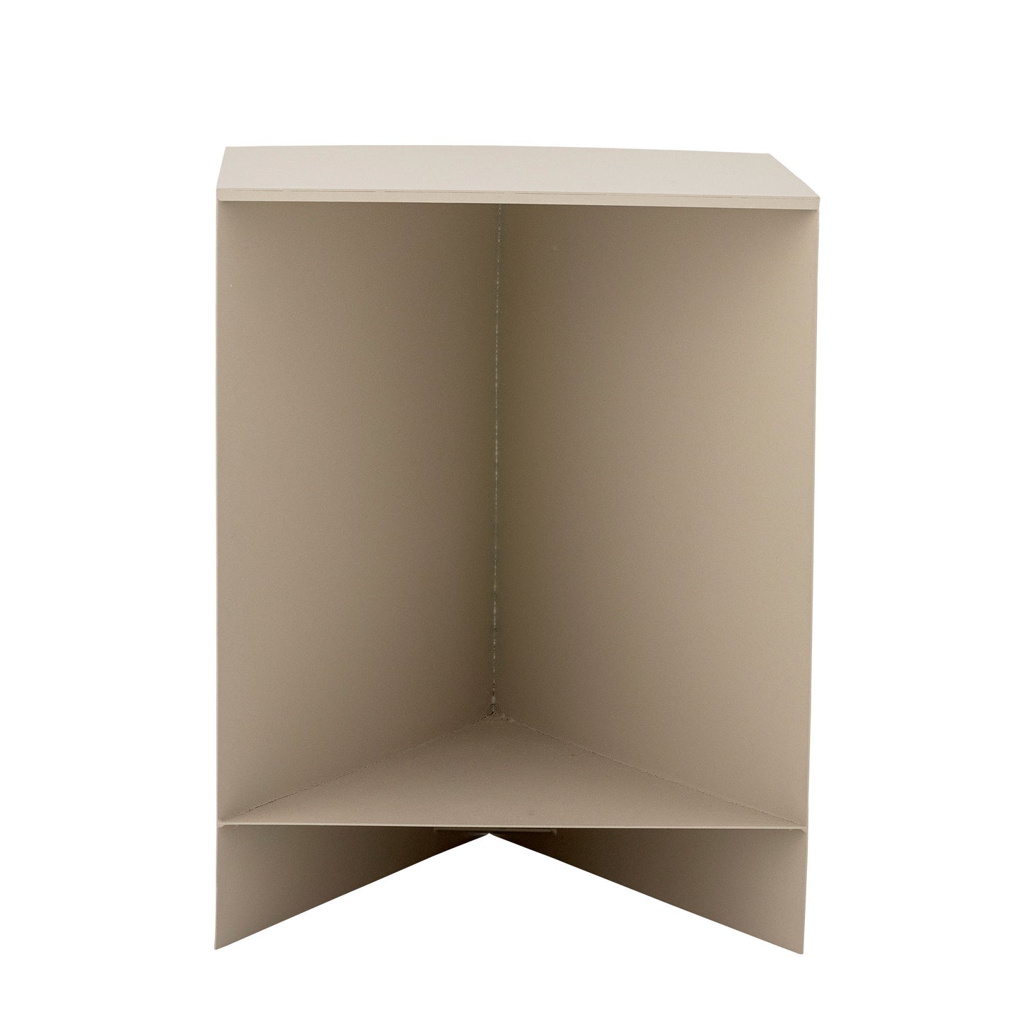 Bloomingville Tasha Sidebord – Natur, Lakeret Metal, Skulpturelt Design
