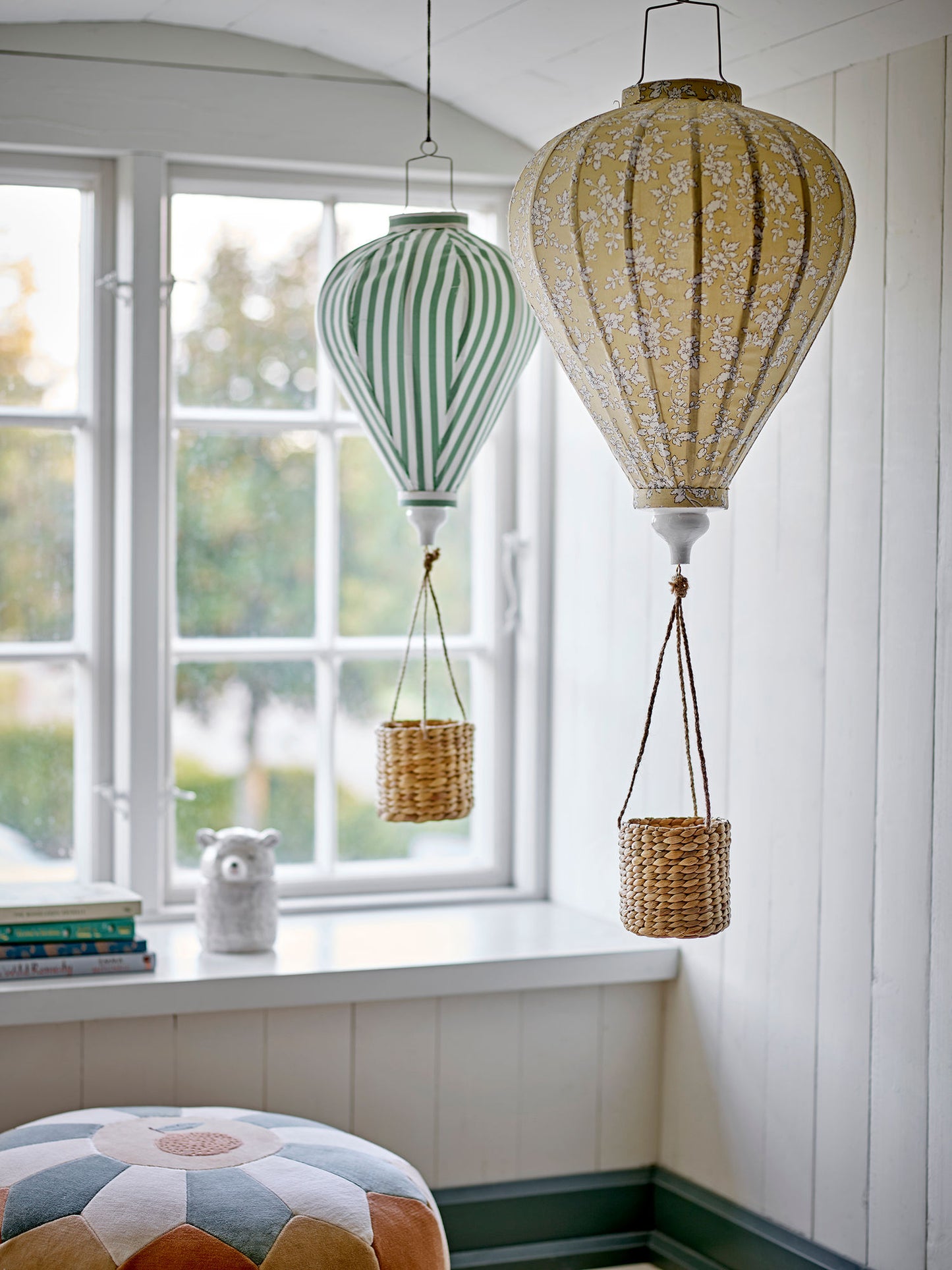 Pomp uro luftballon 35xH85 cm i polyester – gul børneuro fra Bloomingville MINI