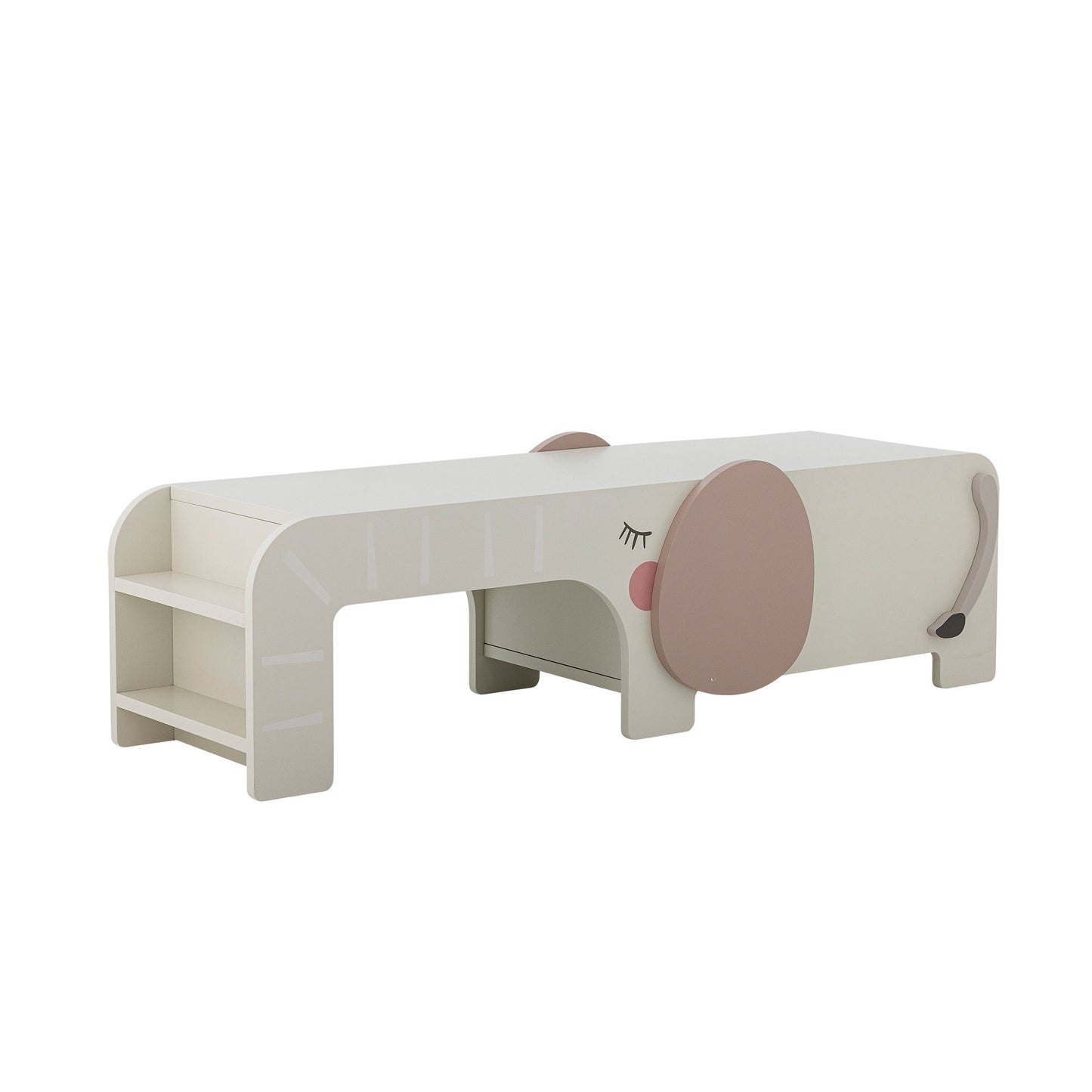 Bloomingville MINI Ferdinand Bænk, Grå, FSC®100%, MDF