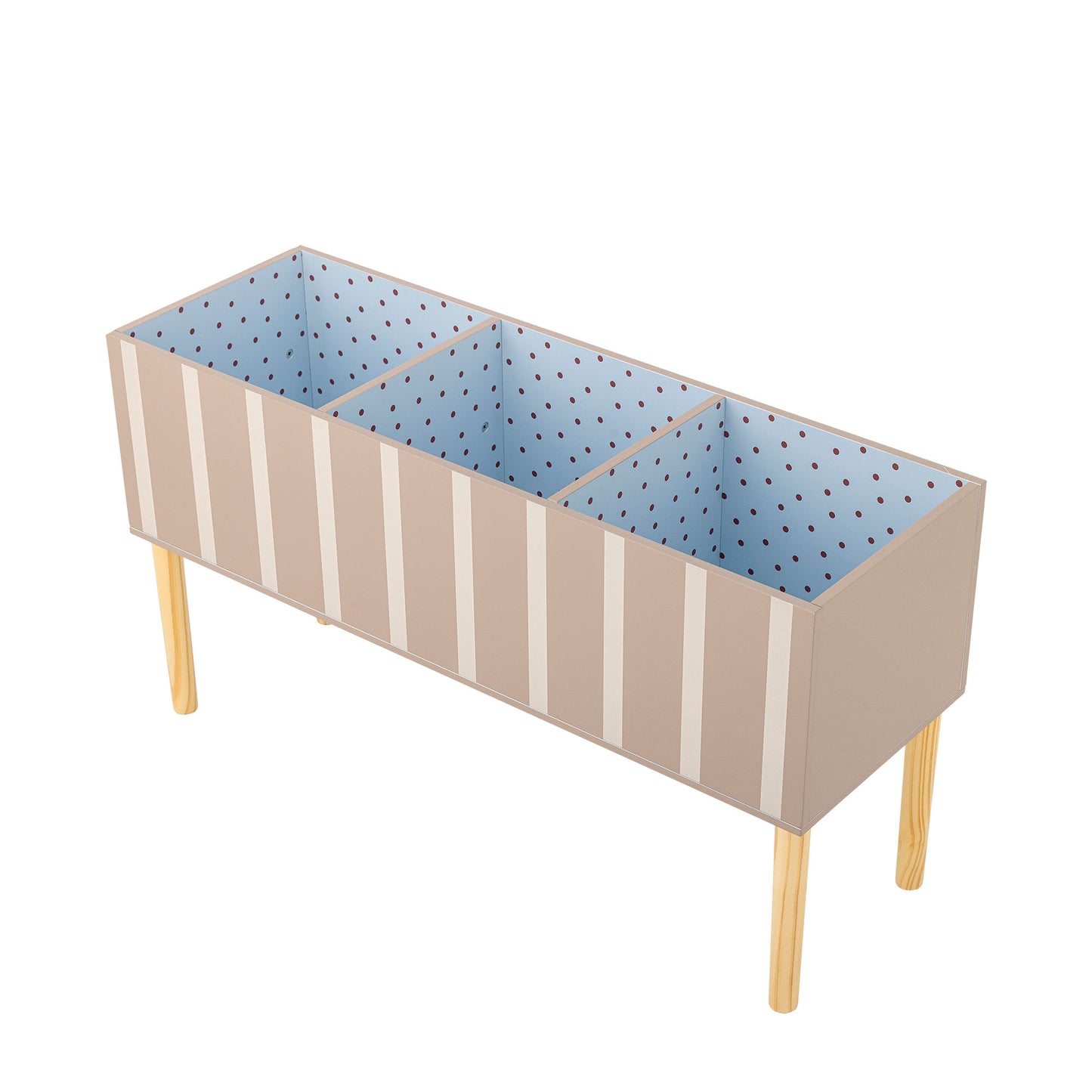 Bloomingville MINI Salam Bogkasse, Brun, FSC®100%, MDF