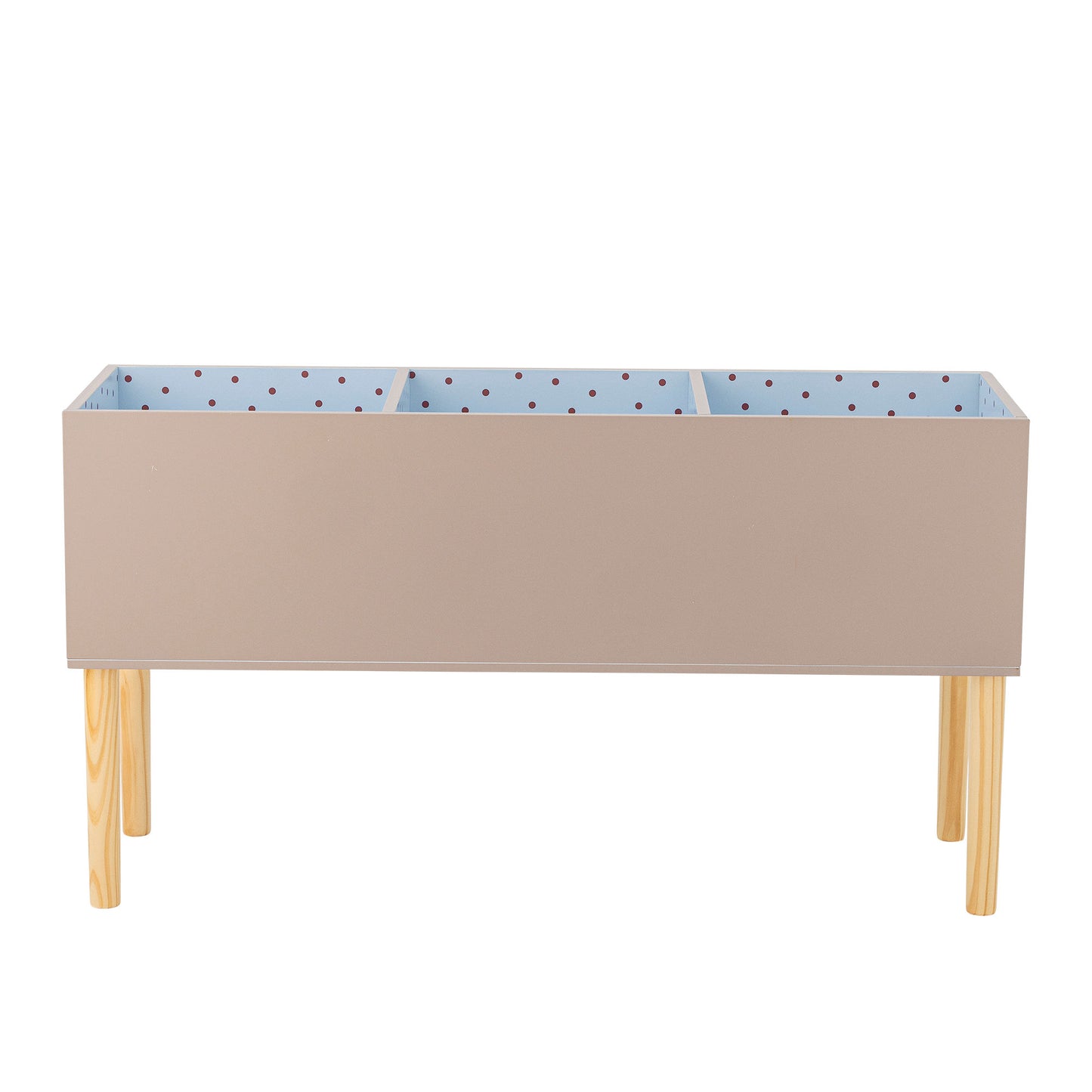 Bloomingville MINI Salam Bogkasse, Brun, FSC®100%, MDF